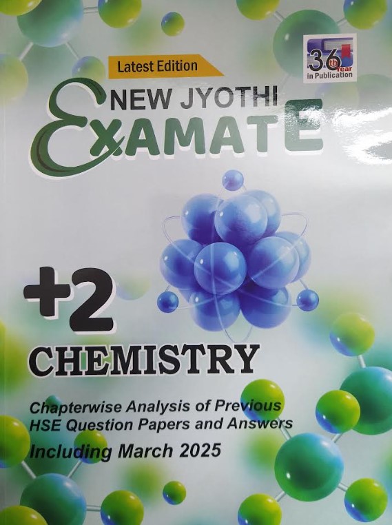 NEW JYOTHI EXAMATE CHEMISTRY | CLASS 12 | LATEST EDITION | 2025